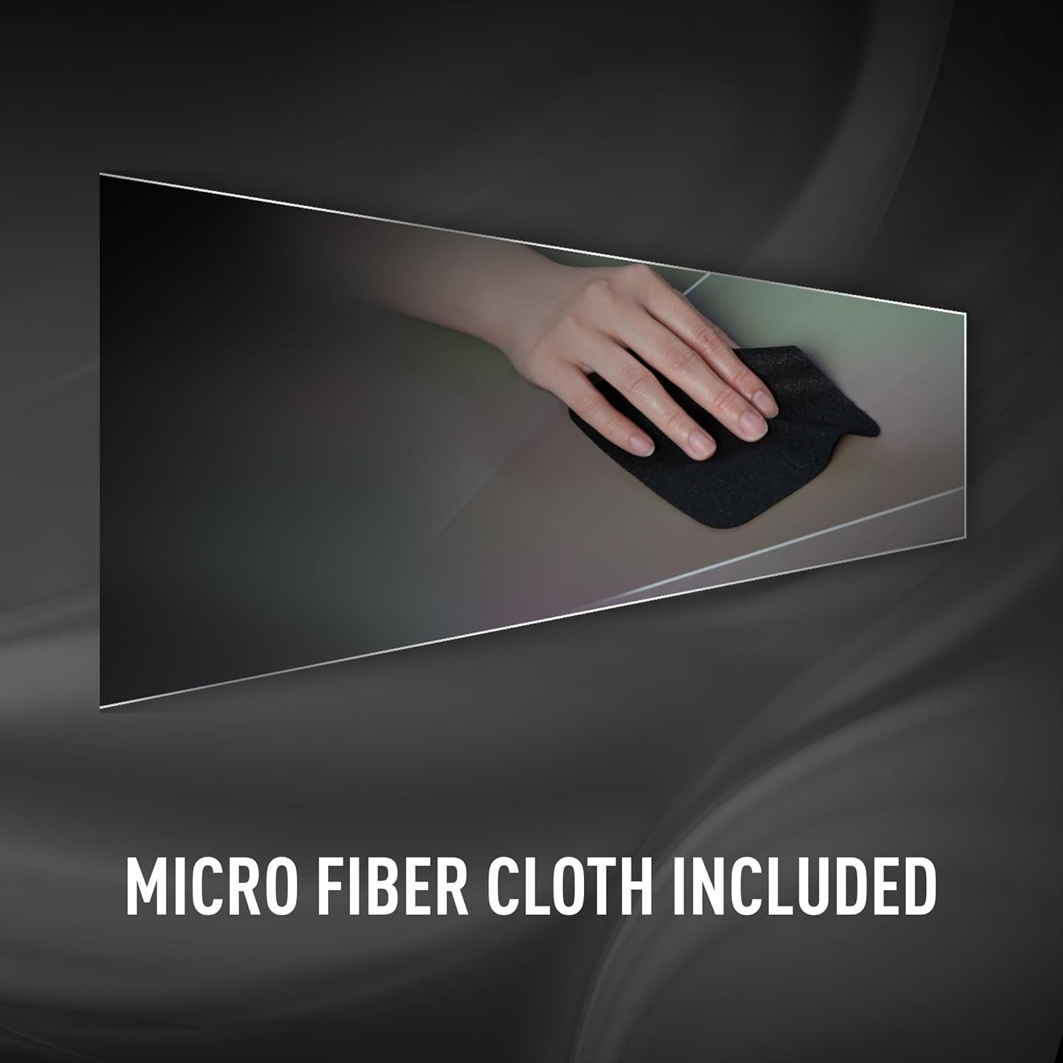 MSI Gaming XXL Ultra-Smooth Silk Low-Friction relective Surface Non-Slip Natural Rubber Base 3mm Thick Gaming Mouse Pad (Agility GD72 Gleam Edition) - Image 6