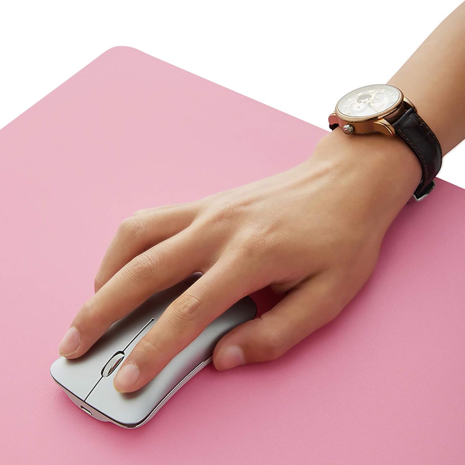 Nileco Large Pu Leather Mouse Pad,Waterproof Matte Surface Multi Function Mouse Mat for Computer PC Laptop Computer Desk Pad-Black 50x100x0.3cm - Image 6