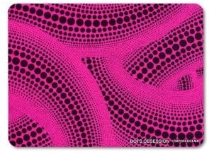 Red Dots Mouse Pad - Designed By Yayoi Kusama
