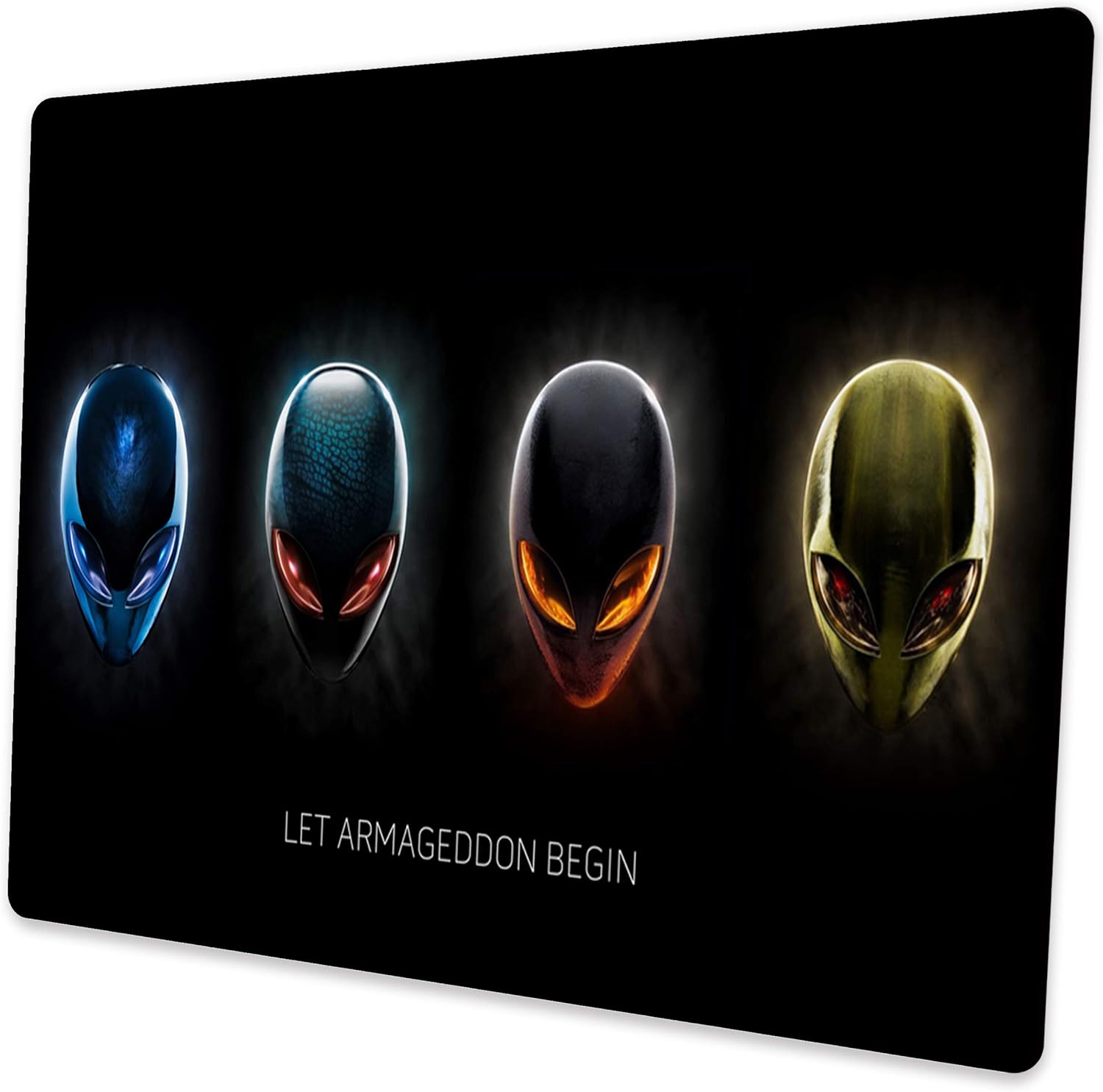 SHALYSONG Galaxy Mouse pad, Orange and Cyan Nebula Mouse Pads Office Computer Mousepad, Non-Slip Washable Small Mouse mat 9.5 X 7.9 inch - Image 32