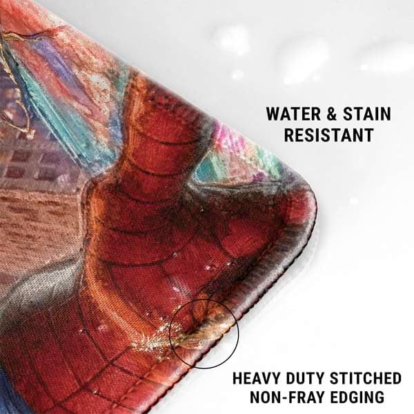 Skinit Extra Large Gaming Mouse Pad - Officially Licensed Group Wall Design with Stitched Edges, Waterproof, Non-Slip Rubber Base, Desk Mat for Keyboard & Mouse, 35.75" x 15.4" inches - Image 3