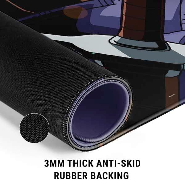 Skinit Extra Large Gaming Mouse Pad - Officially Licensed Trunks Portrait Design with Stitched Edges, Waterproof, Non-Slip Rubber Base, Desk Mat for Keyboard & Mouse, 35.75" x 15.4" inches - Image 4