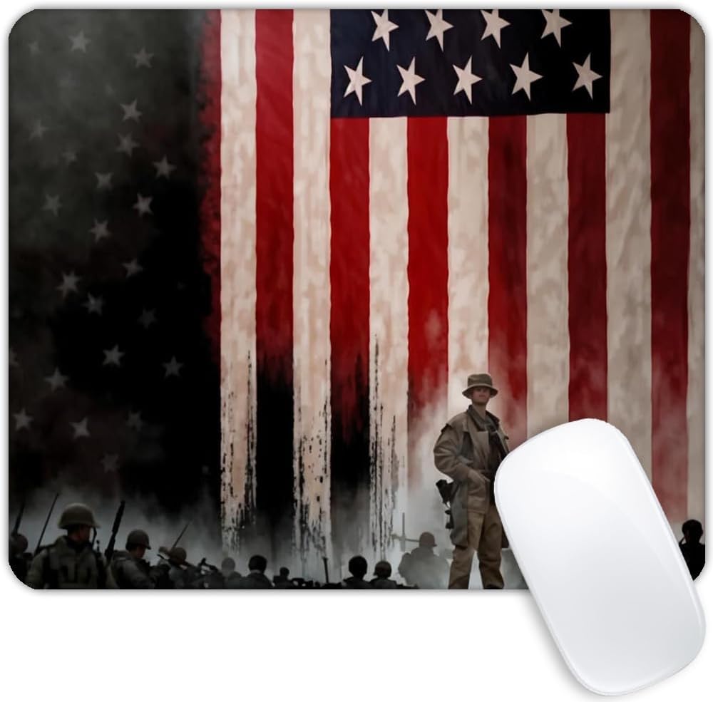 United States National Flag Mousepad Non-Slip Rubber Base Mouse Pads for Computers Laptop Office Desk Accessories Mouse pad (National Flag, 1pc) - Image 32