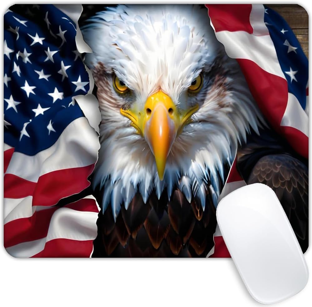 United States National Flag Mousepad Non-Slip Rubber Base Mouse Pads for Computers Laptop Office Desk Accessories Mouse pad (National Flag, 1pc) - Image 53