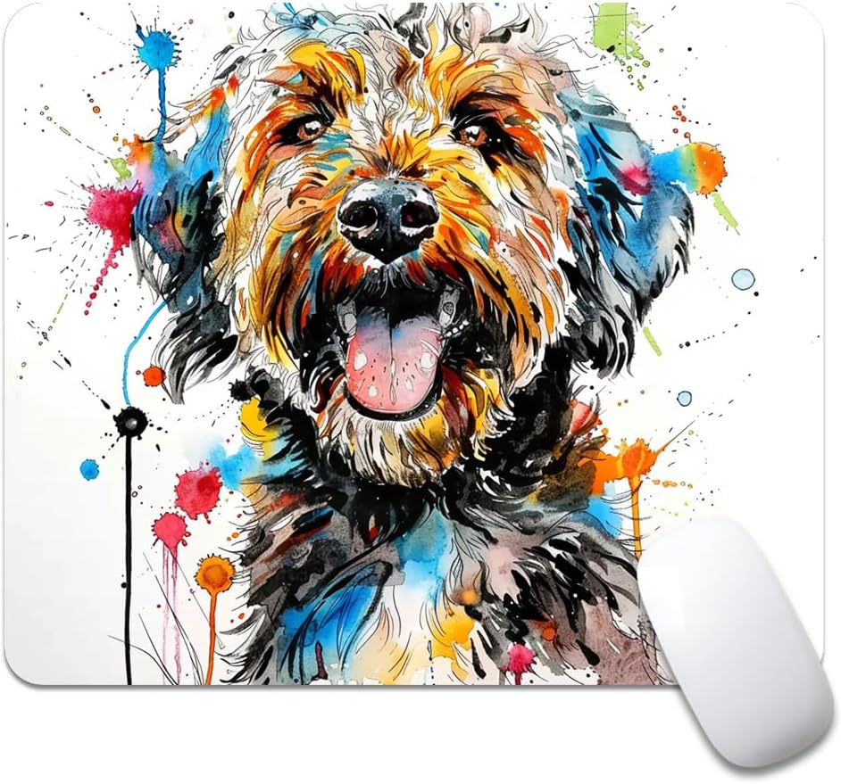 Wood Grain American Flag Hunting Deer Square Mouse pad, Texture, Waterproof, Anti Slip Rubber Base, Computer Mouse pad, Laptop Mouse pad - Image 40