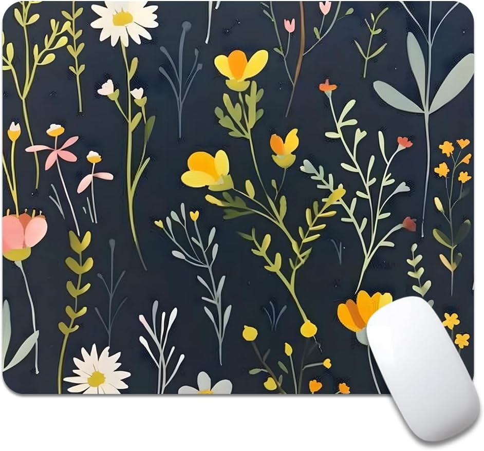 Wood Grain American Flag Hunting Deer Square Mouse pad, Texture, Waterproof, Anti Slip Rubber Base, Computer Mouse pad, Laptop Mouse pad - Image 38