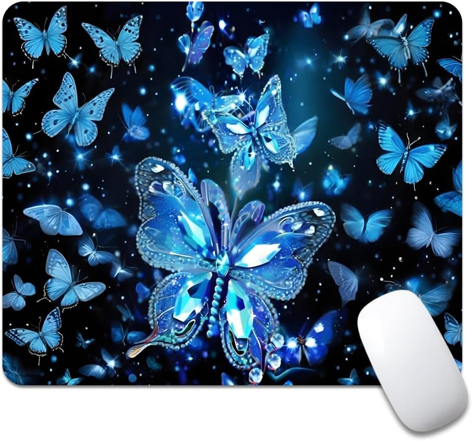 Wood Grain American Flag Hunting Deer Square Mouse pad, Texture, Waterproof, Anti Slip Rubber Base, Computer Mouse pad, Laptop Mouse pad - Image 14