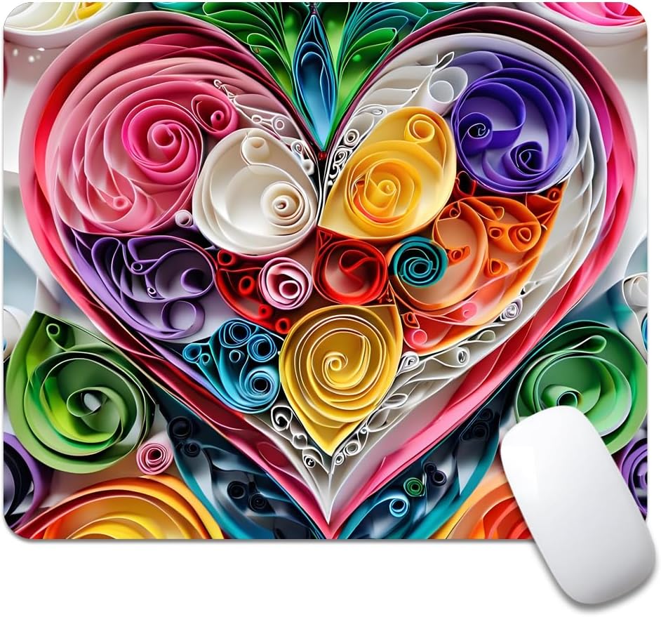 Wood Grain American Flag Hunting Deer Square Mouse pad, Texture, Waterproof, Anti Slip Rubber Base, Computer Mouse pad, Laptop Mouse pad - Image 10