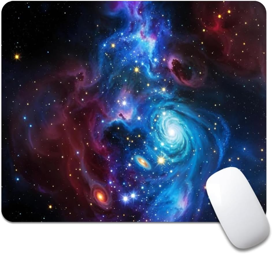 Wood Grain American Flag Hunting Deer Square Mouse pad, Texture, Waterproof, Anti Slip Rubber Base, Computer Mouse pad, Laptop Mouse pad - Image 19