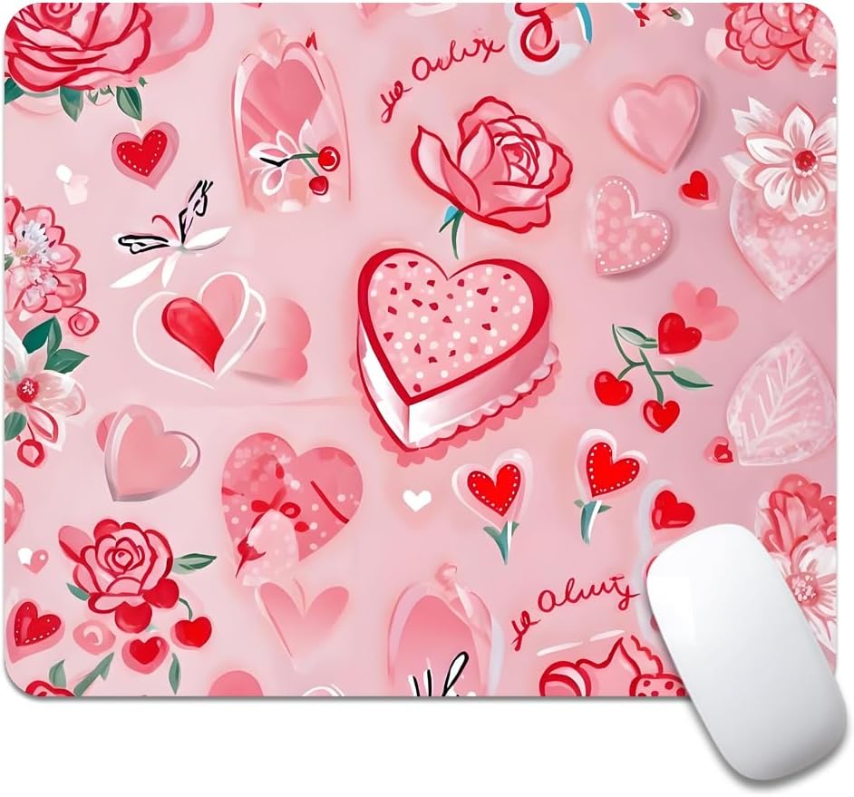 Wood Grain American Flag Hunting Deer Square Mouse pad, Texture, Waterproof, Anti Slip Rubber Base, Computer Mouse pad, Laptop Mouse pad - Image 36