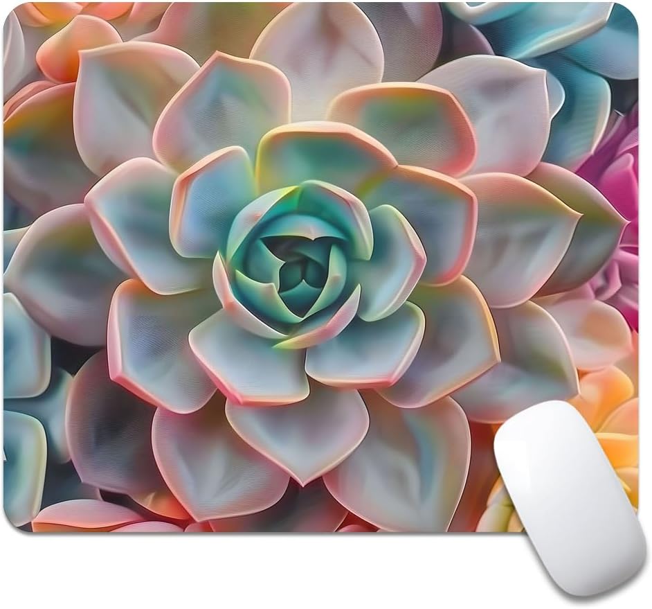 Wood Grain American Flag Hunting Deer Square Mouse pad, Texture, Waterproof, Anti Slip Rubber Base, Computer Mouse pad, Laptop Mouse pad - Image 12