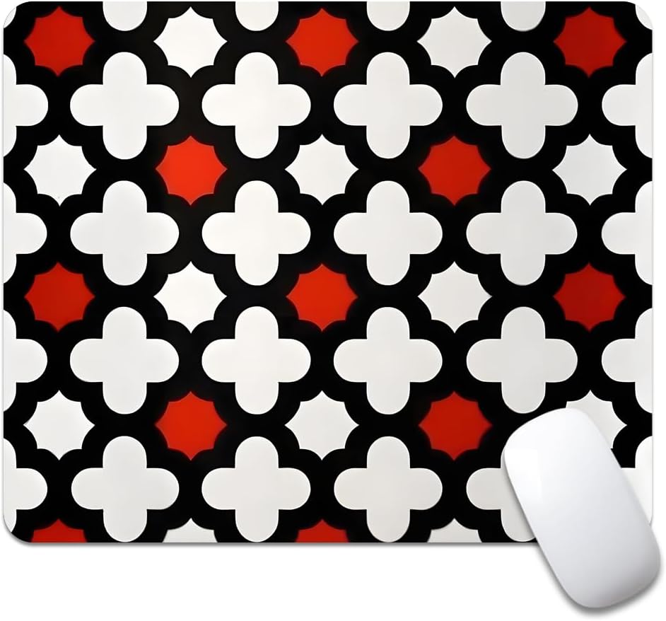 Wood Grain American Flag Hunting Deer Square Mouse pad, Texture, Waterproof, Anti Slip Rubber Base, Computer Mouse pad, Laptop Mouse pad - Image 24