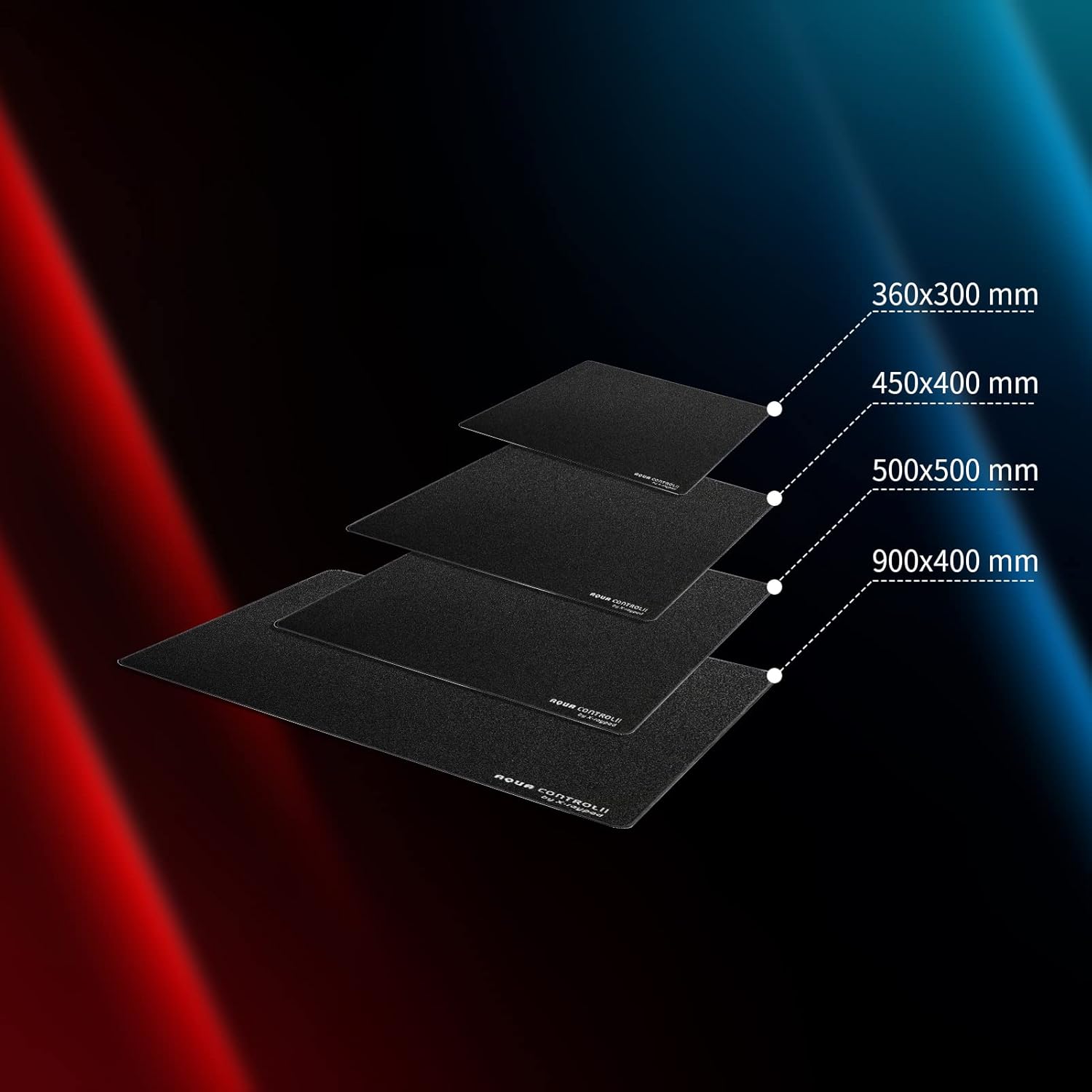 X-Raypad Aqua Control 2 Gaming Mouse Pad, Ultra-High Precision Mouse Pad with Perfect Speed and Control Capability, Consistent X and Y Glide, Designed for Fps Players with Low DPI Requirements - Image 7