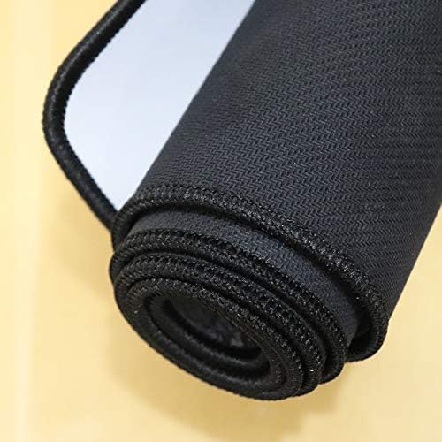 XXL Large Gaming Laptop Mouse Pad, Japanese Artisan Mouse pad Anime, Samurai Yukimura Sanada Sumie 35.4 x 15.7 x 0.1 inches (900 x 400 x 3 mm) Thick Rubber Table Mat,White Mouse pad - Image 8