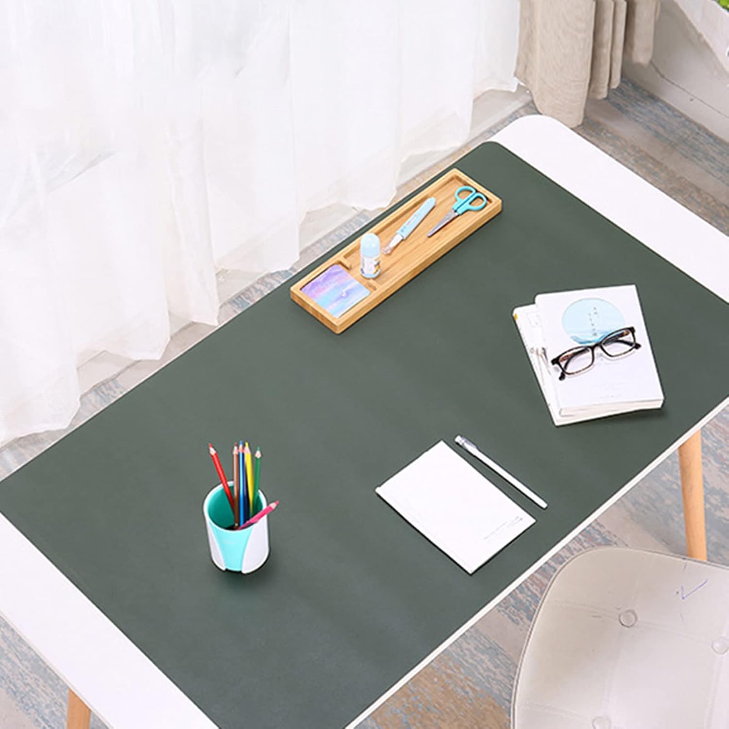 ZPEE Gaming Mouse Pad Large,Pu Leather Mouse Mats for Computer Gaming Not-Slip Desk Pad Protector Waterproof Keyboard Mat Writing Mat for Table-H 50x100cm - Image 10