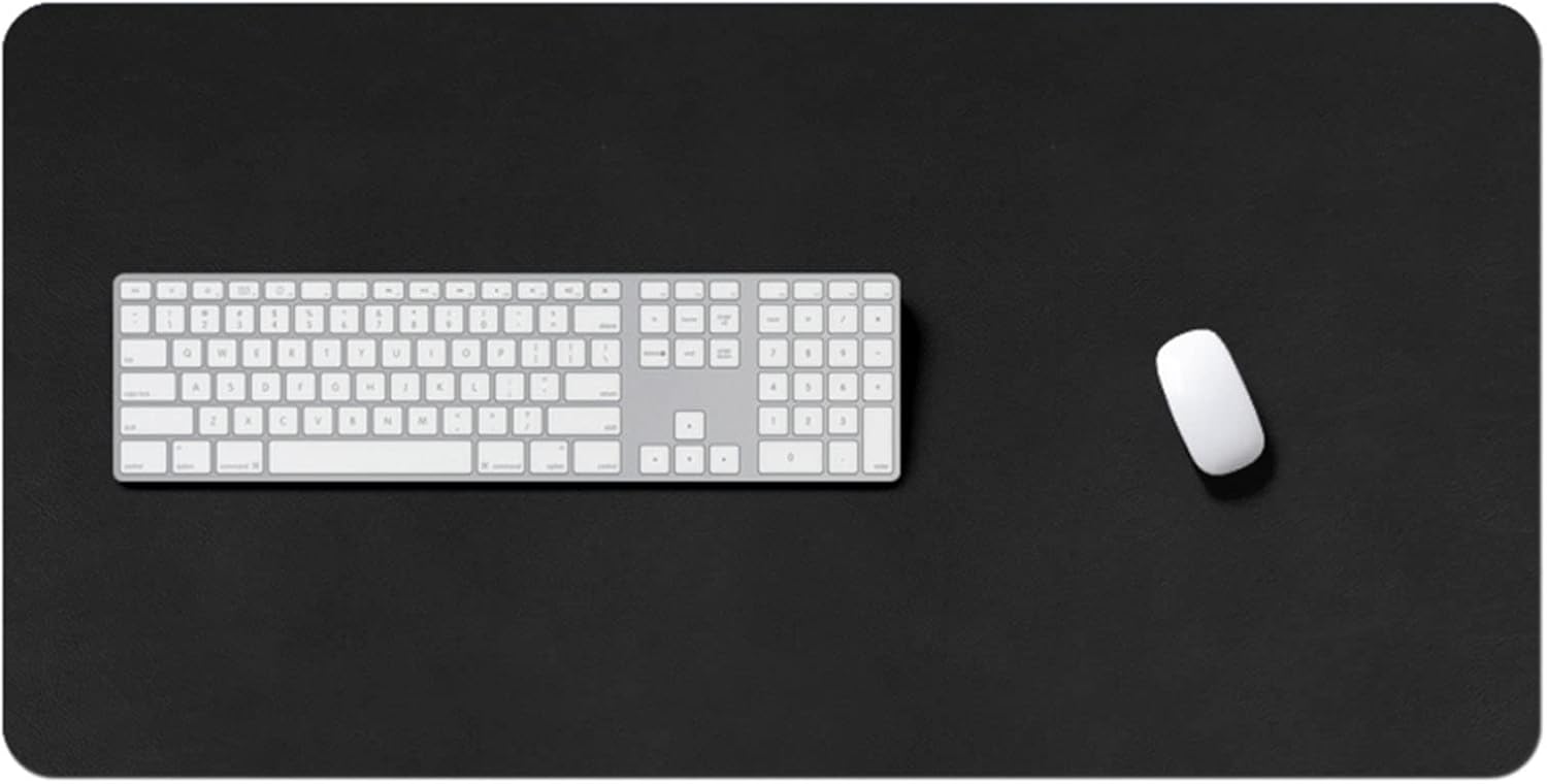 ZPEE Leather Gaming Mouse Pad Large,Extra Large Not-Slip Mouse Mat Water Proof,Short Plush Back Writing Mat for Table Desk Pad Protector-Pink 90x45cm - Image 7