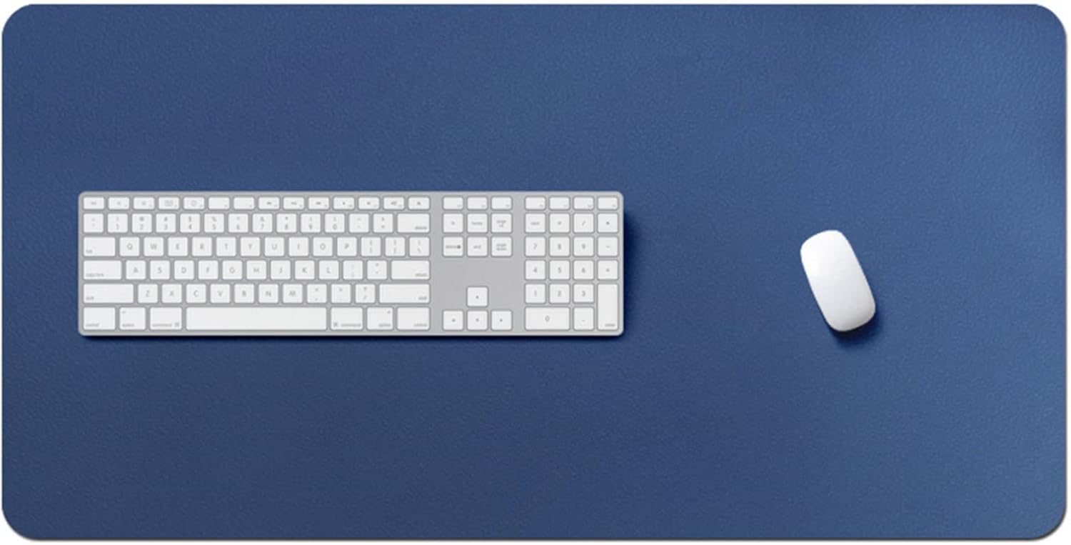 ZPEE Leather Gaming Mouse Pad Large,Extra Large Not-Slip Mouse Mat Water Proof,Short Plush Back Writing Mat for Table Desk Pad Protector-Pink 90x45cm - Image 9