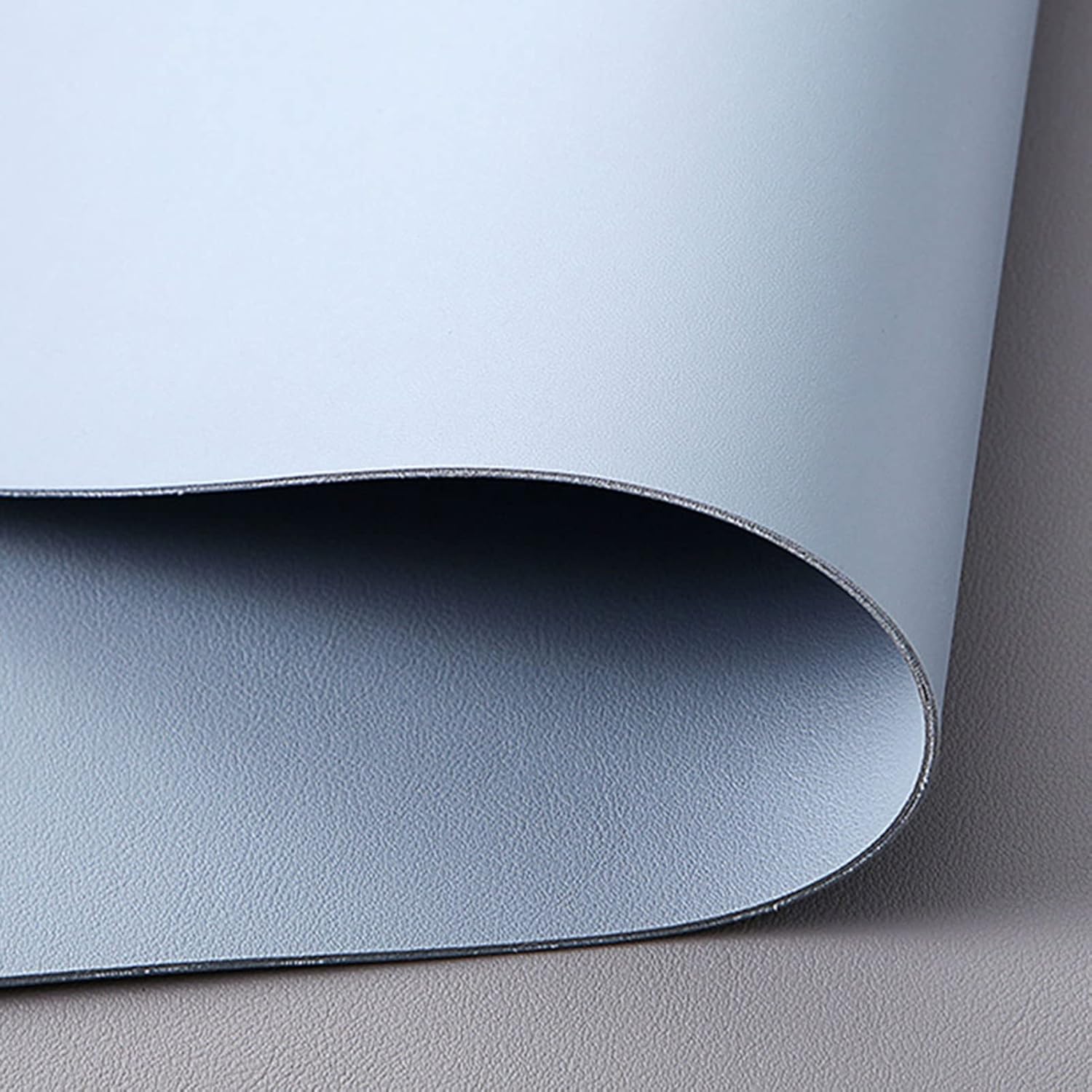 ZPEE Leather Mouse Pads for Desk,Gaming Mouse Pad Large Waterproof Mouse Mat for Computer Keyboard Mat Not-Slip Writing Mat Table Mat-Blue 100x50cm - Image 3