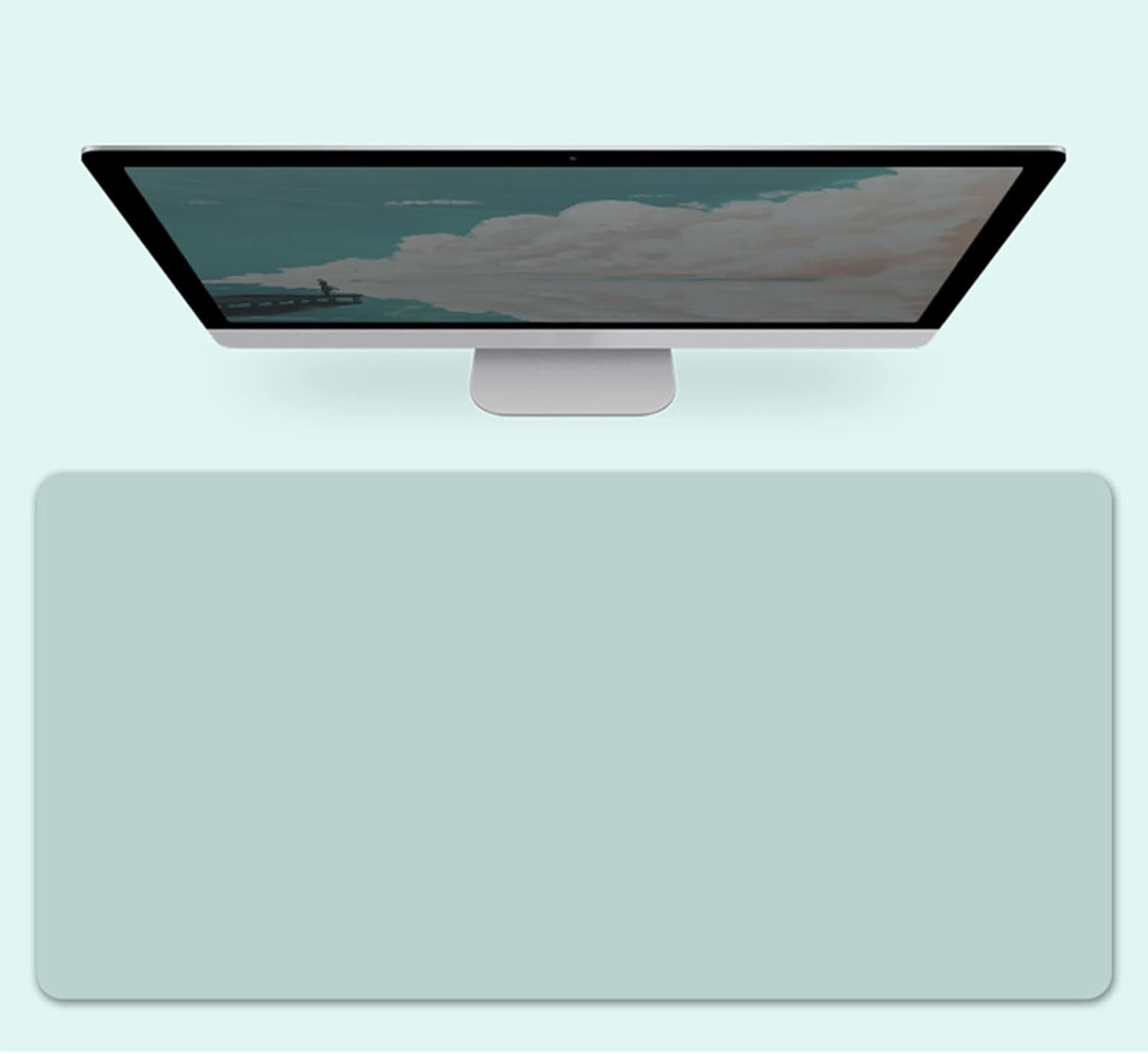 ZPEE Not-Slip Gaming Mouse Pad Large,Mouse Pads for Desk Gaming Waterproof Mouse Mat for Home Office Table Mat for Desk-Dark Green 120x50cm - Image 8