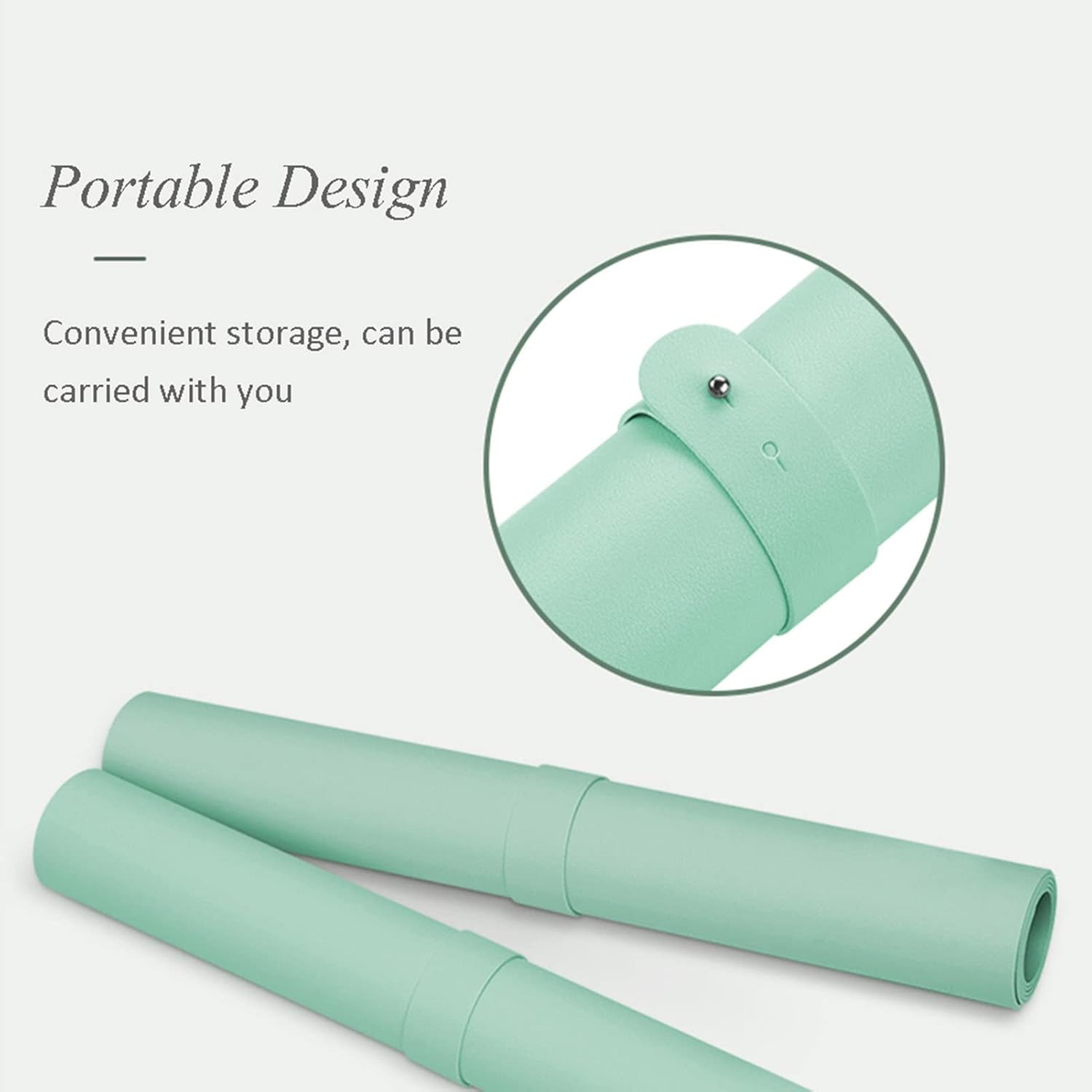 ZPEE Thicken Gaming Mouse Pad Large,Mouse Pads for Desk Gaming Washable Leather Keyboard Mat Table Mat for Desk Writing Mat-White 90x45cm - Image 3